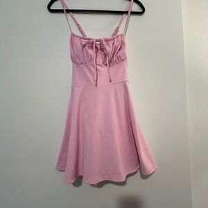 Chic Pink Sleeveless Chemise